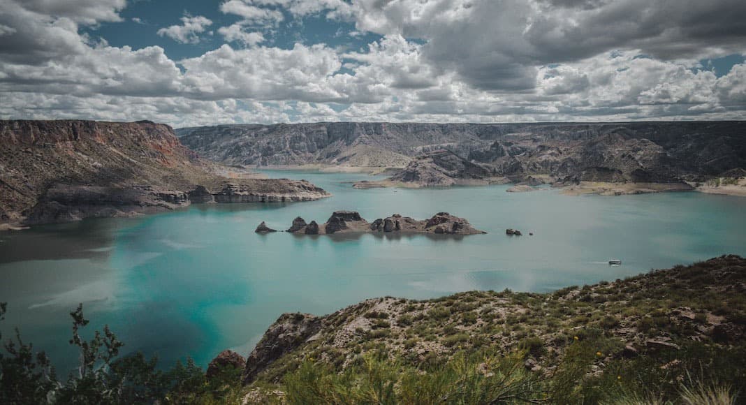 Atuel Canyon and Valle Grande Dam